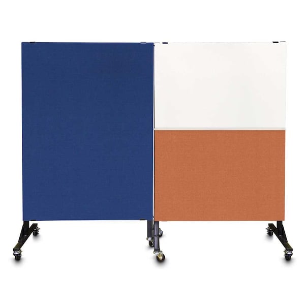Sliding Door Indoor Enclosed Corkboard, 4